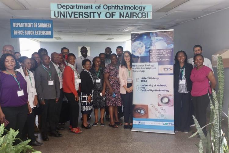 Participants at the Molecular Cancer Research through Retinoblastoma workshop 