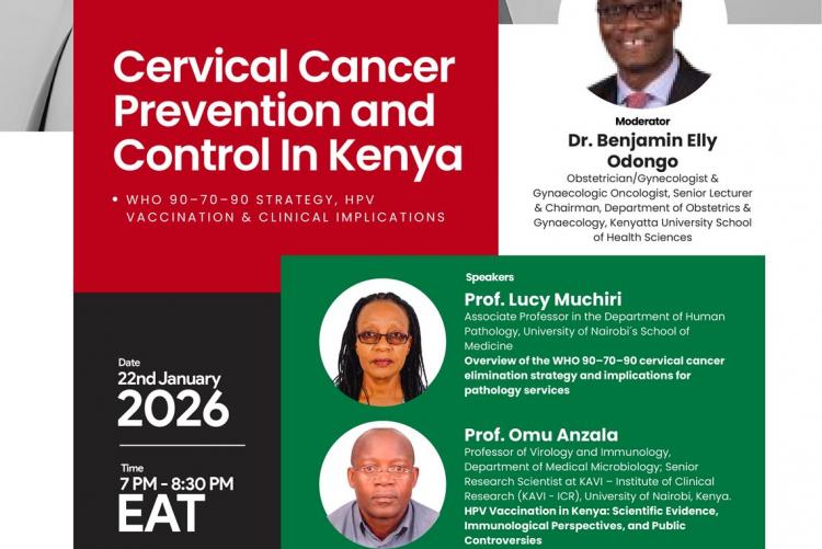 WEBINAR: Cervical Cancer Prevention and Control in Kenya 