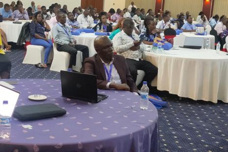 Dr Wanyama at the 29th AKMLSO conference 